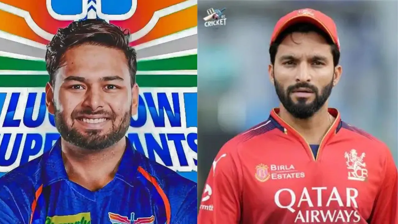 Rishabh Pant (L), Rajat Patidar (R)