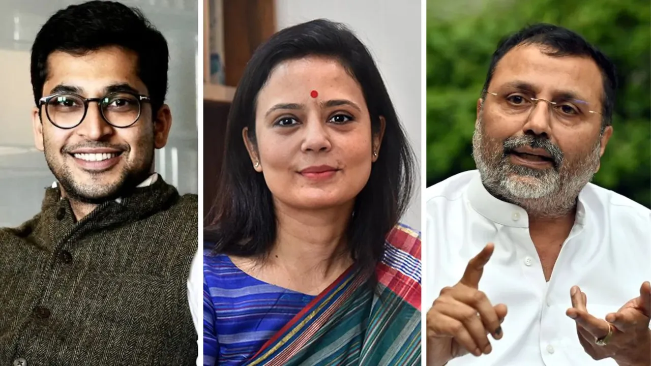 Jai Anant Dehadrai Mahua Moitra Nishikant Dubey