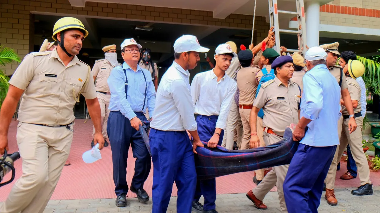 Haryana Police Mock Drills