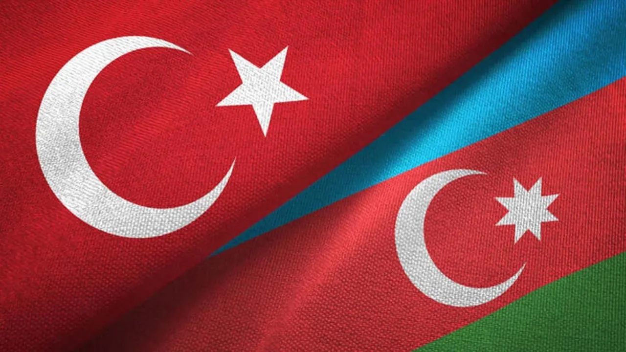 Azerbaijan Turkey Flags