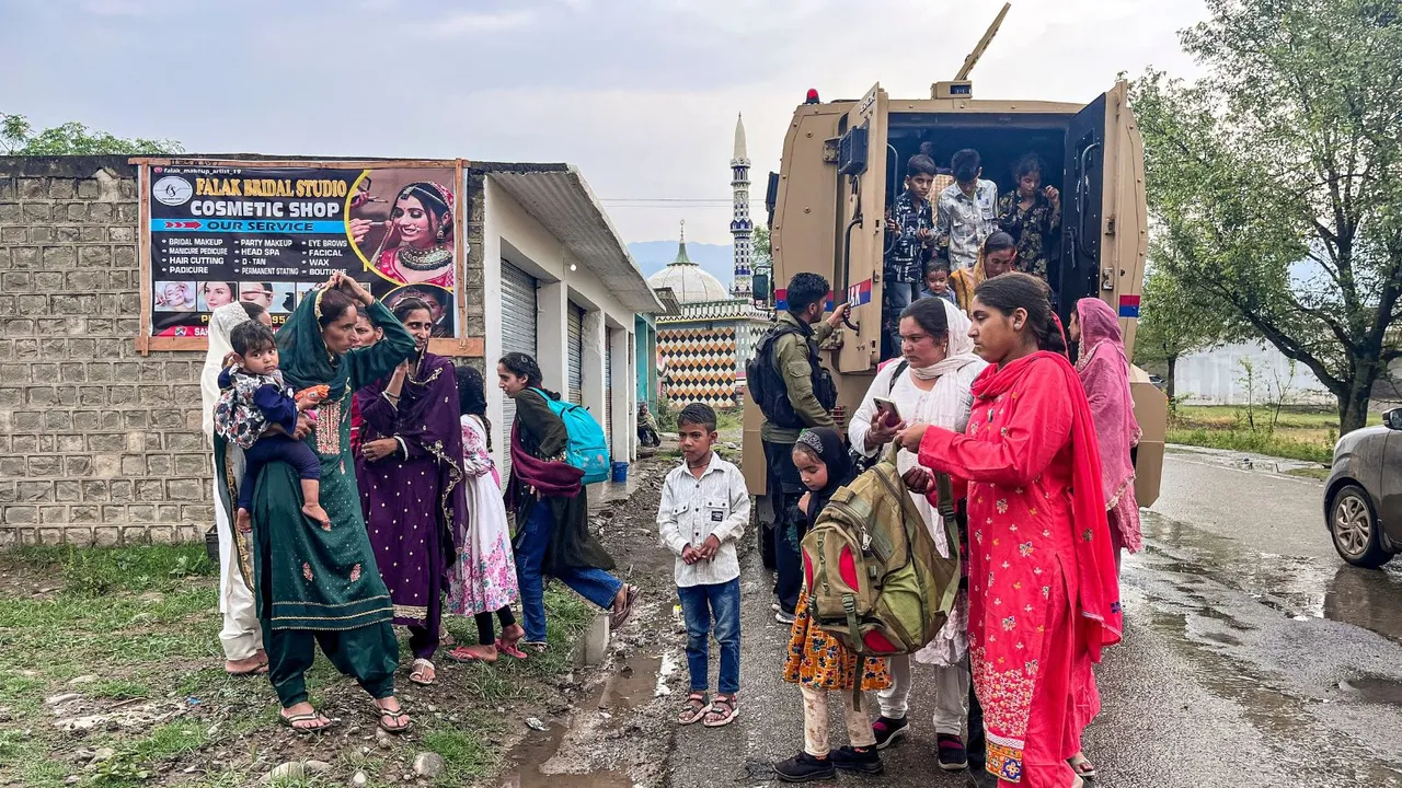 Pakistan Shelling in Poonch Evacuation