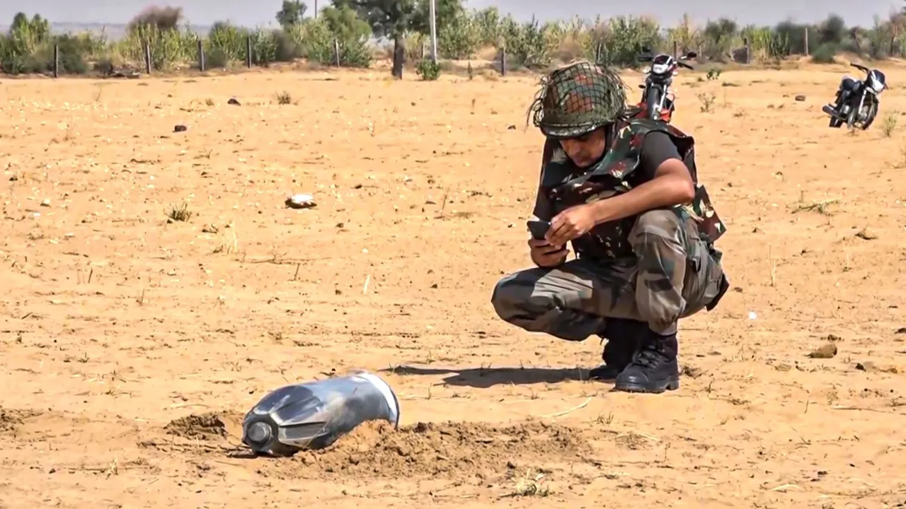 Jaisalmer Drone Attack Pakistan India Pakistan War