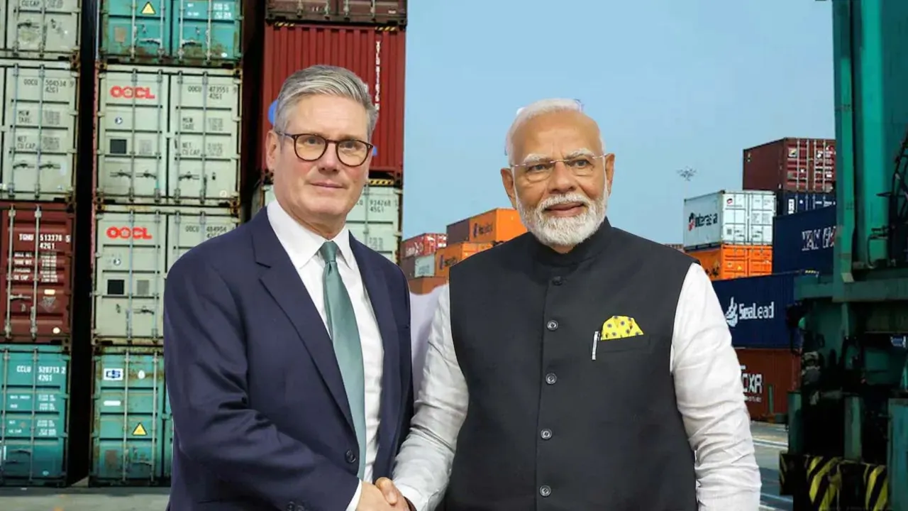 India-UK free trade agreement Keir Starmer Narendra Modi