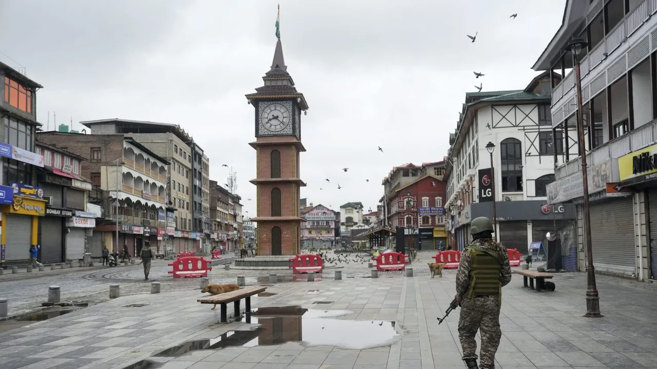 Lal Chowk Srinagar Jammu And Kashmir