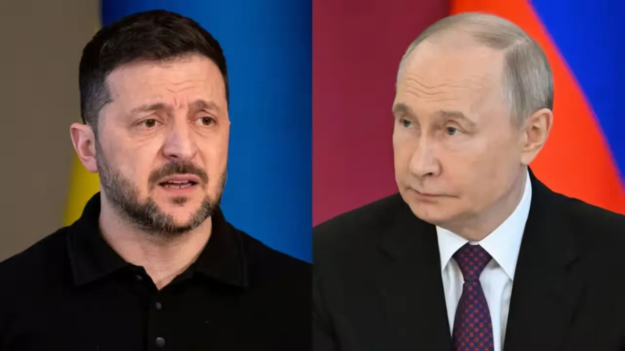 Volodymyr Zelenskyy Vladimir Putin Russia Ukraine Ceasefire