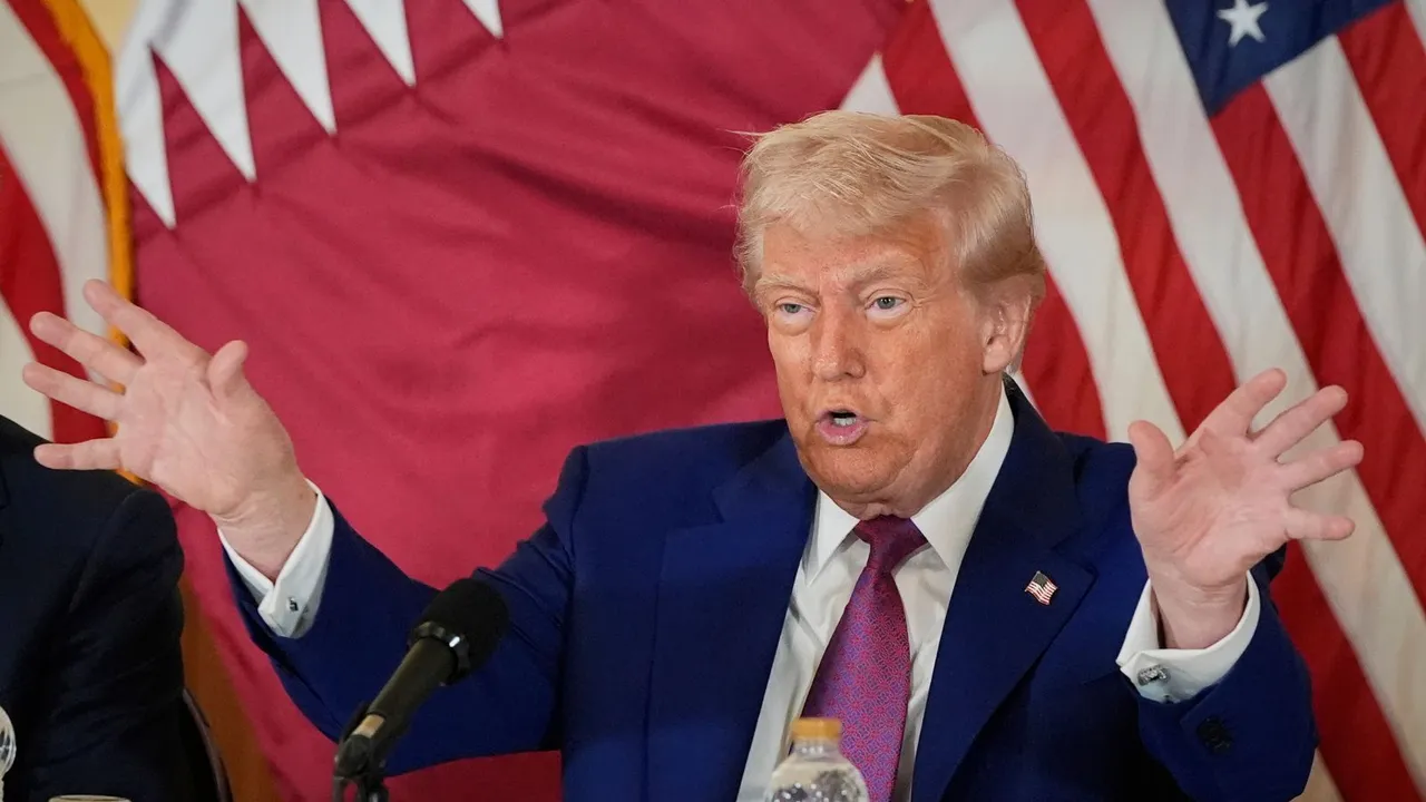 Donald Trump in Doha