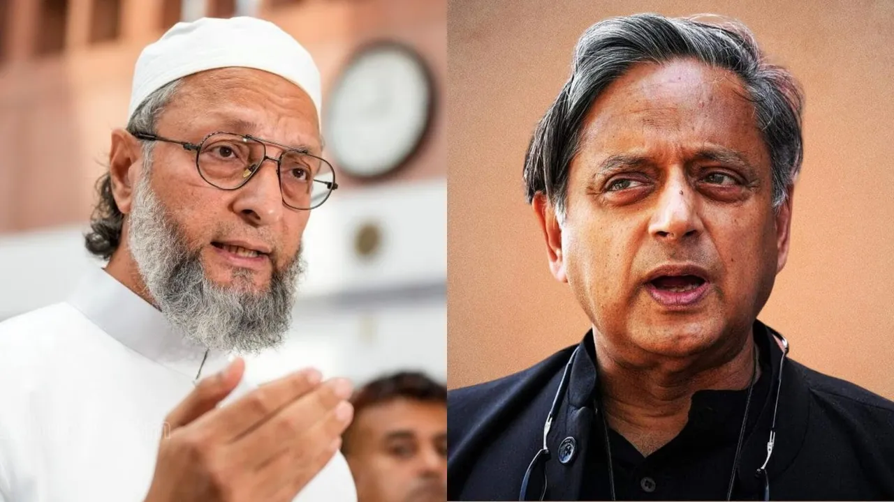 Asaduddin Owaisi Shashi Tharoor