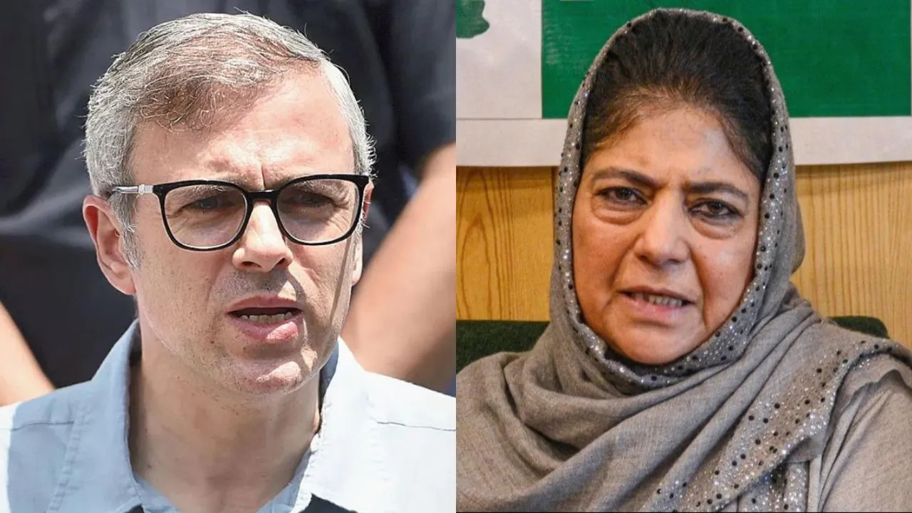 Omar Abdullah Mehbooba Mufti