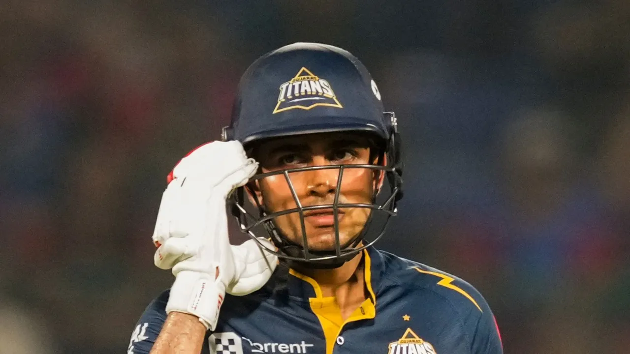Shubman Gill Delhi Capitals vs Gujarat Titans