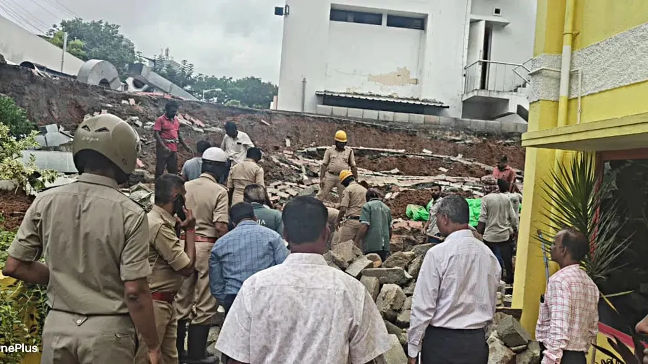 Bengaluru Wall Collapse