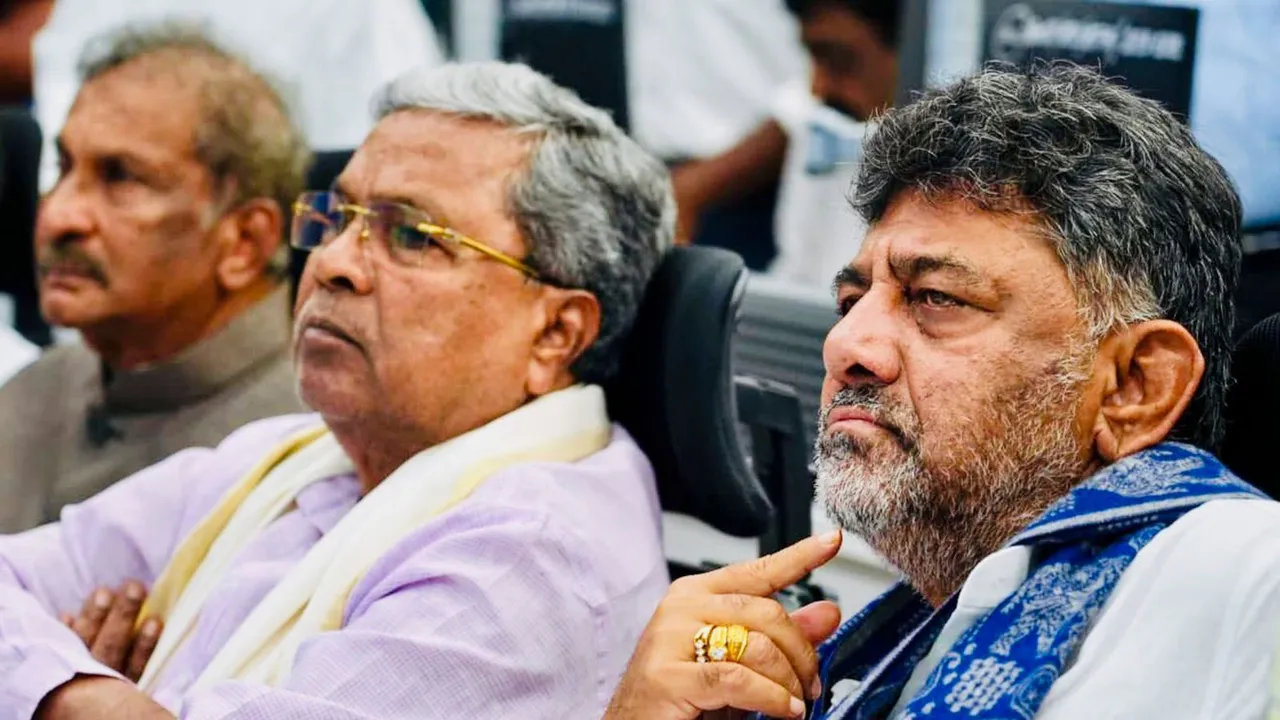 Siddaramaiah D K Shivakumar Bengaluru Rains