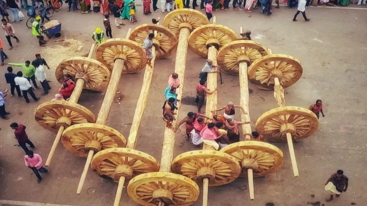 Rath Yatra Chariot Making