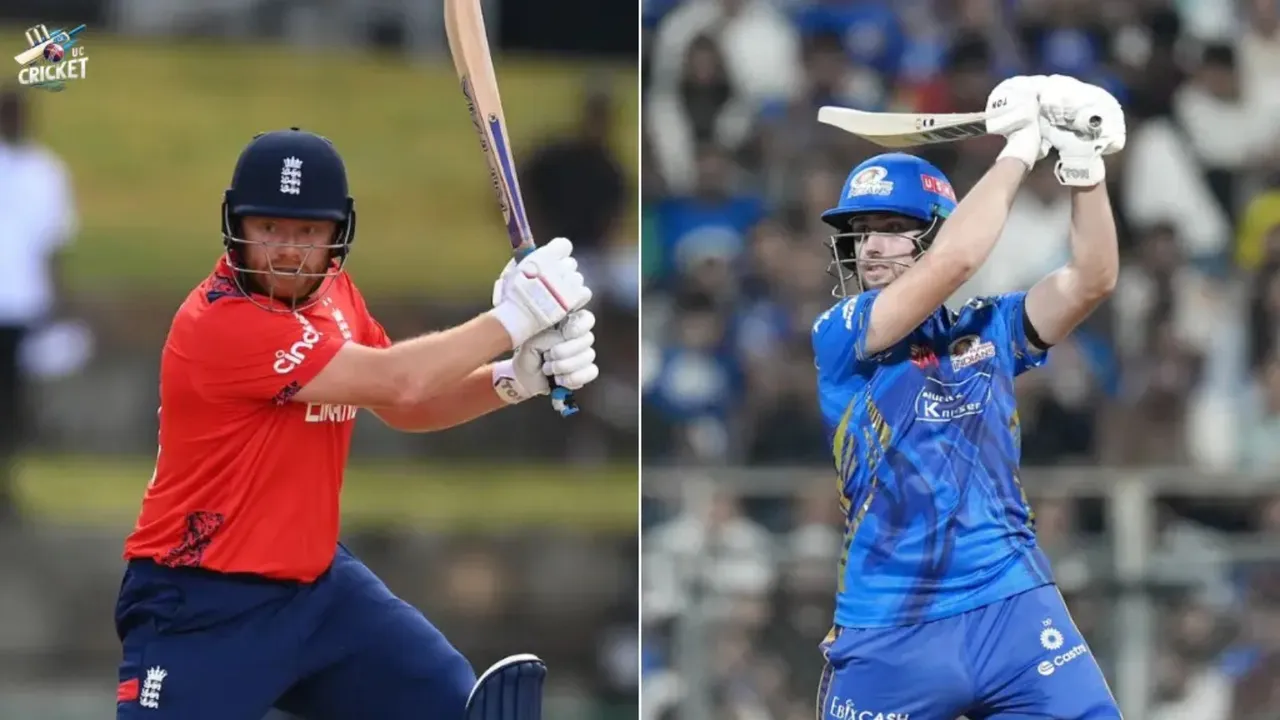 Johny Bairstow (L), Will Jacks (R)