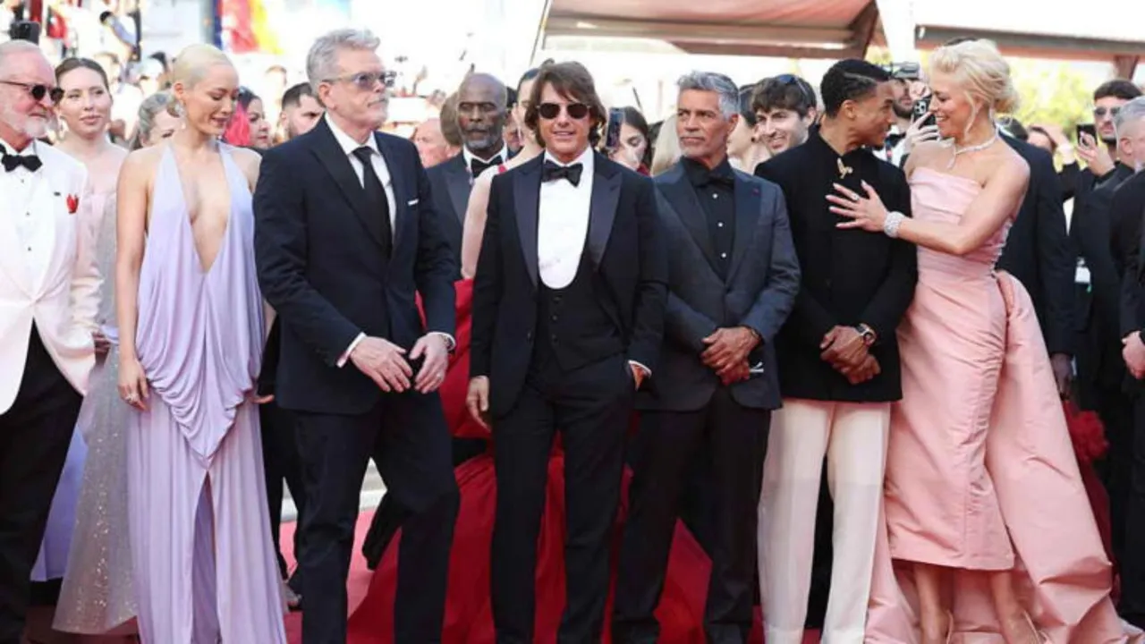 Mission Impossible starcast at Cannes