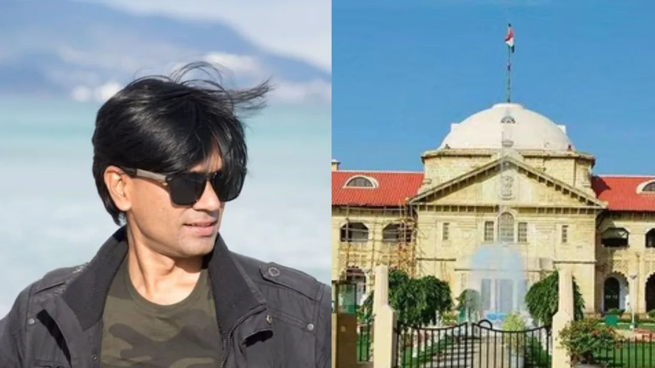 Mohd Zubair (L), Allahabad High Court (R)