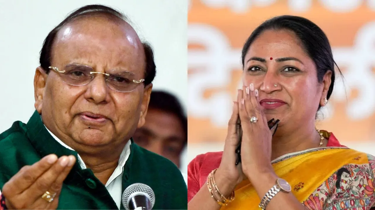 V K Saxena Rekha Gupta