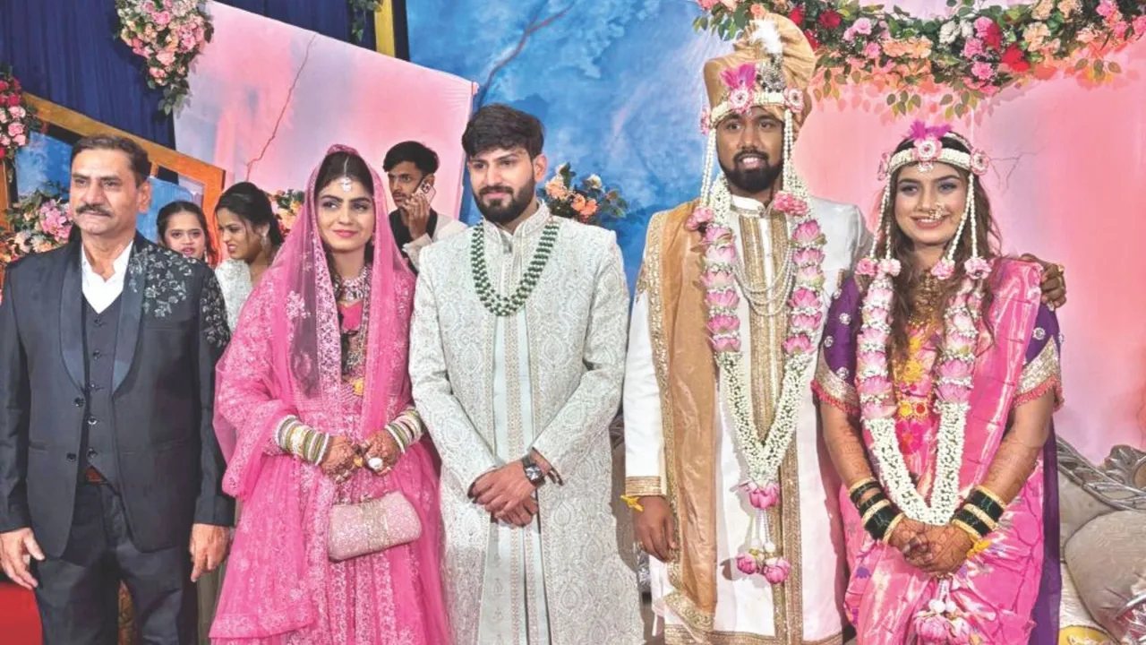 Pune Rain Hindu Muslim Marriage