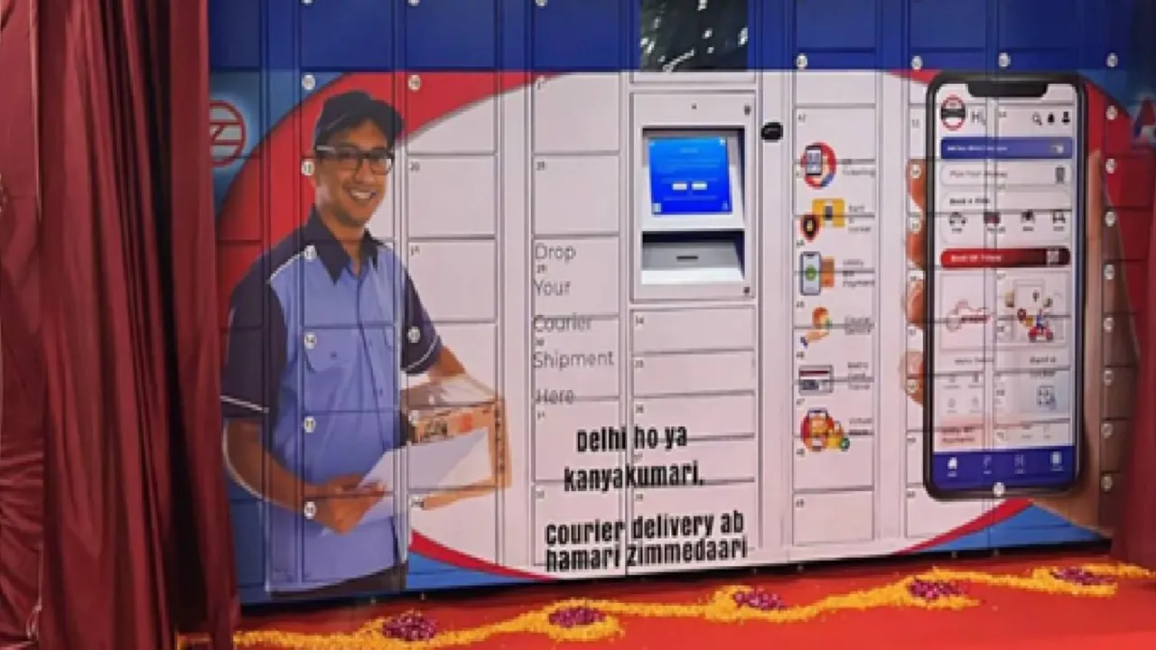 Delhi Metro Parcel Locker