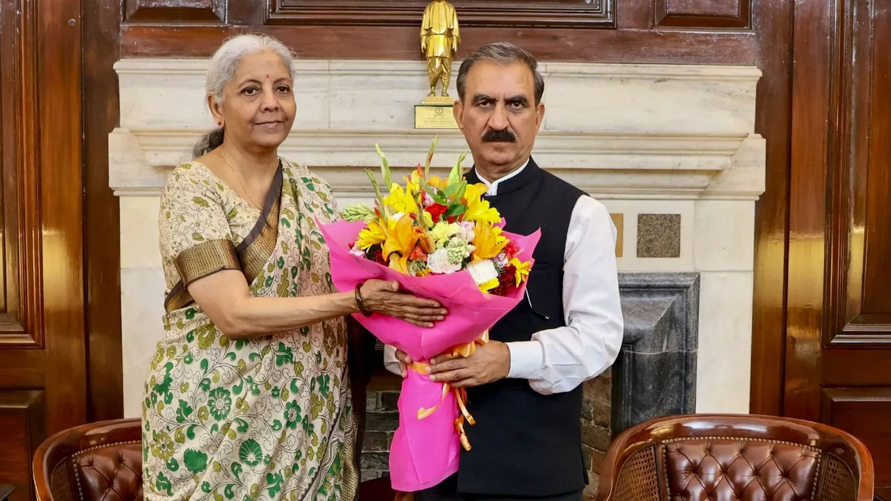 Sukhvinder Singh Sukhu Nirmala Sitharaman