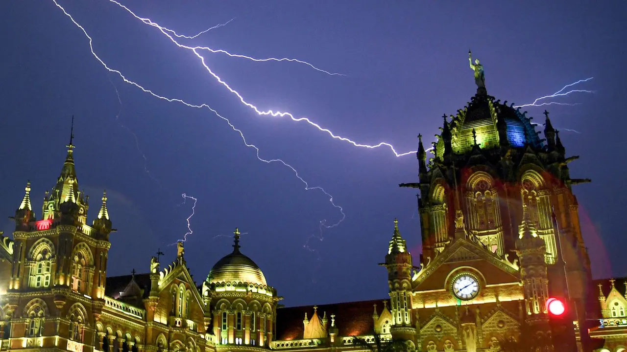 Mumbai Rains CSMT Mumbai Weather