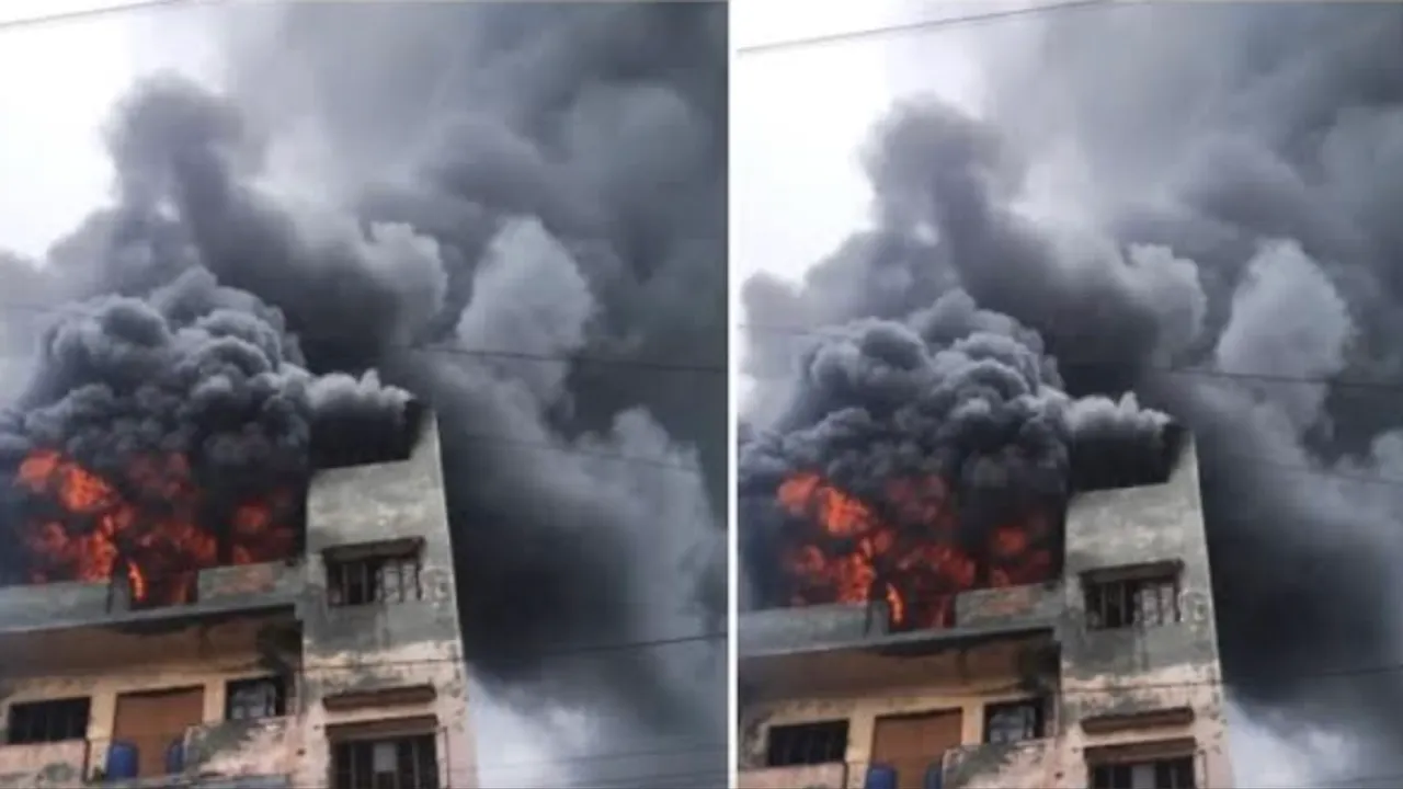Bawana factory fire