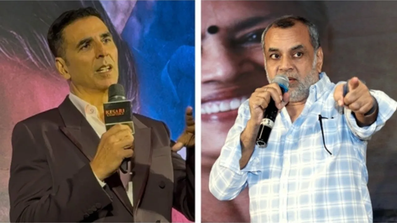 Akshay Kumar (L), Paresh Rawal (R)