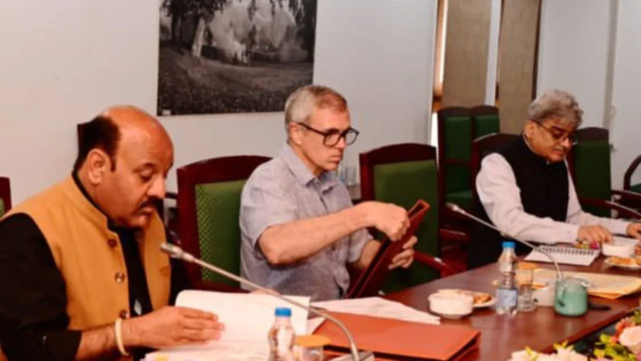 Omar Abdullah Pahalgam Cabinet