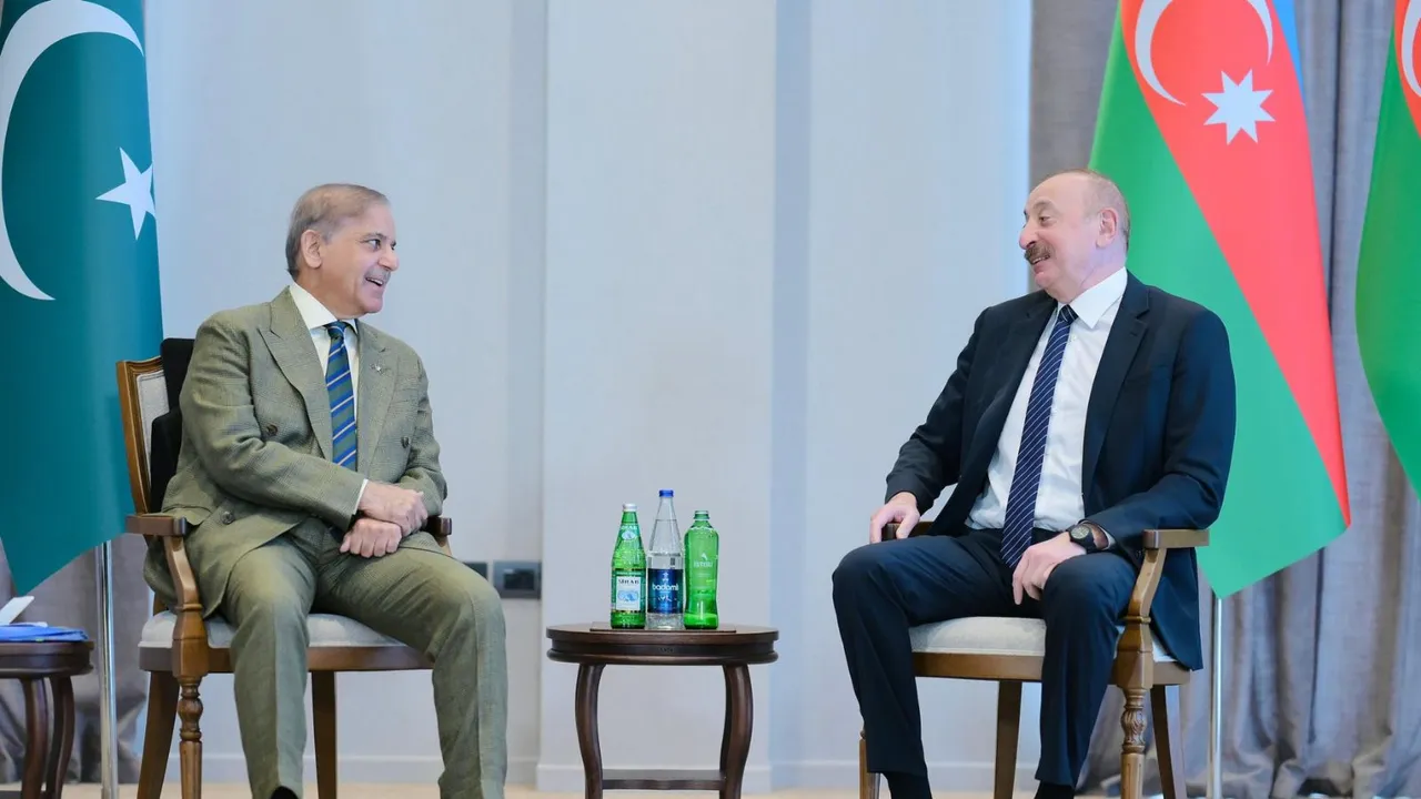 Shehbaz Sharif Ilham Aliyev Pakistan Azerbaijan