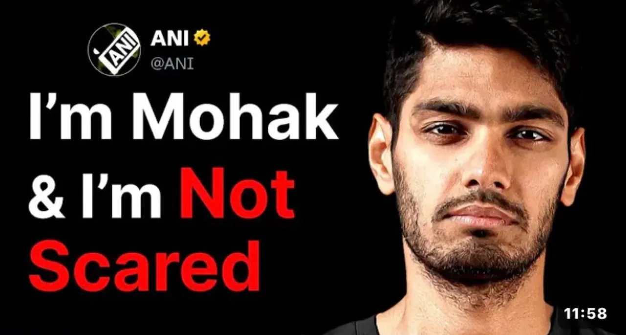 YouTuber Mohak Mangal