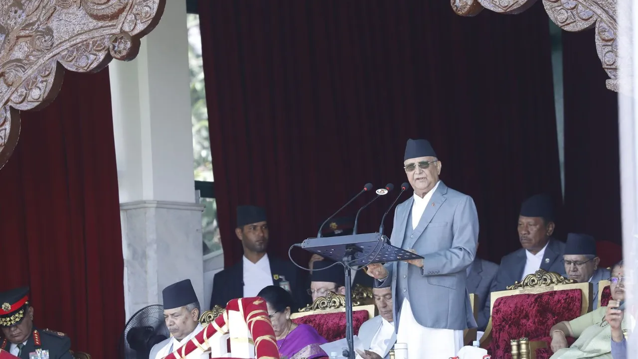 Nepal Republic Day K P Sharma Oli