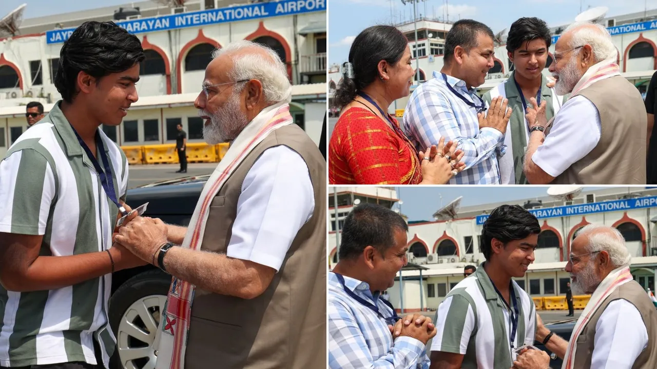 Vaibhav Suryavanshi Narendra Modi
