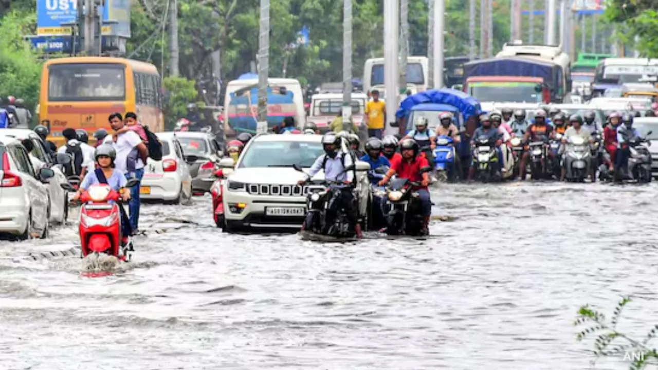 Heavy rainfall in Mizoram