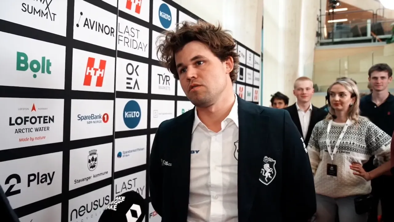 Magnus Carlesn on losing from D Gukesh on Monday, June 2, 2025.