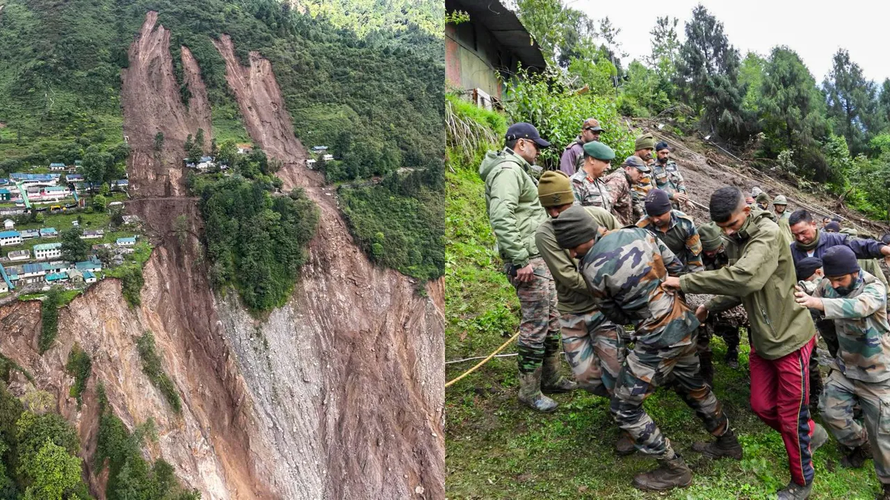 Sikkim Military Camp Landslide