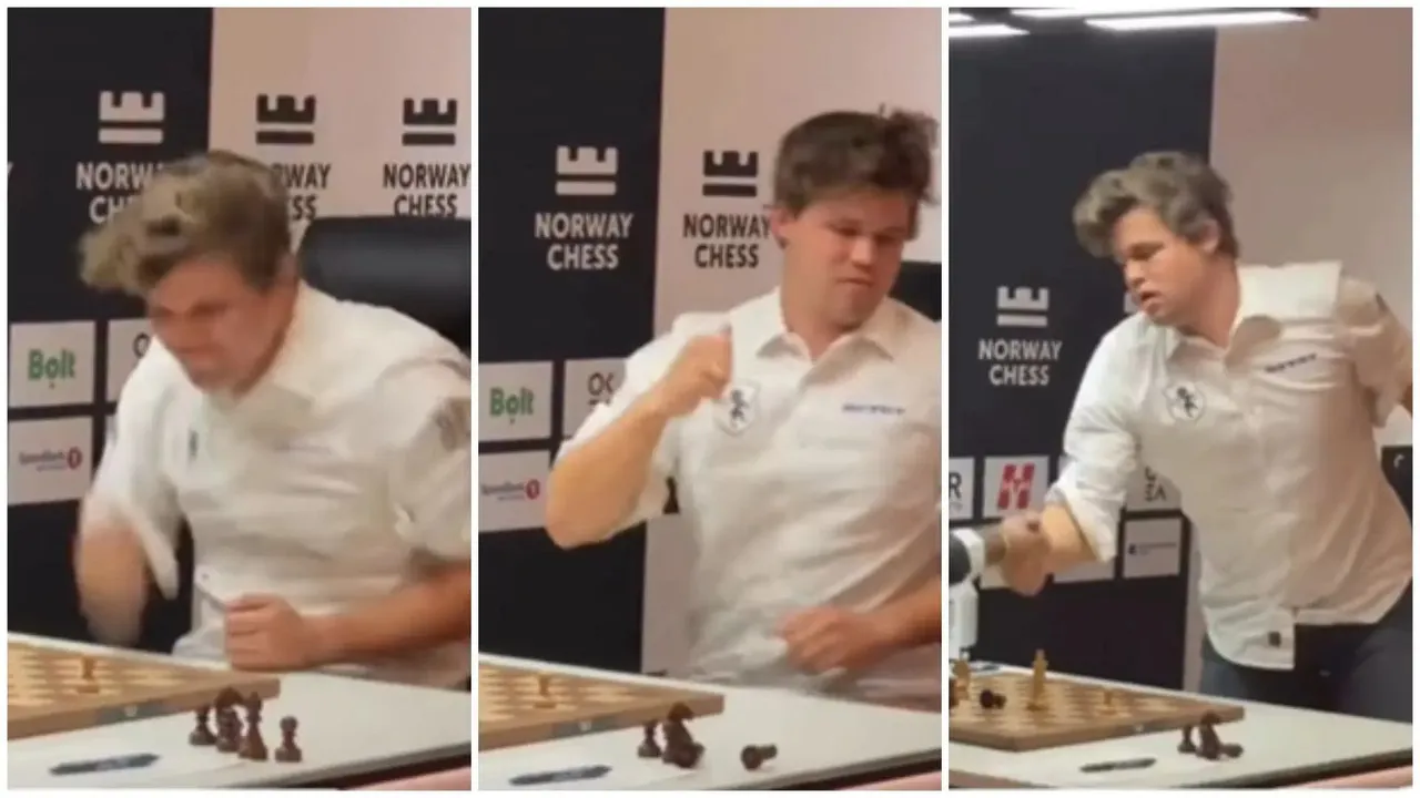 D Gukesh vs Magnus Carlsen Norway Chess
