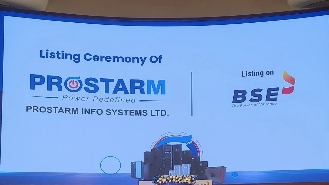 Prostarm Info Systems IPO