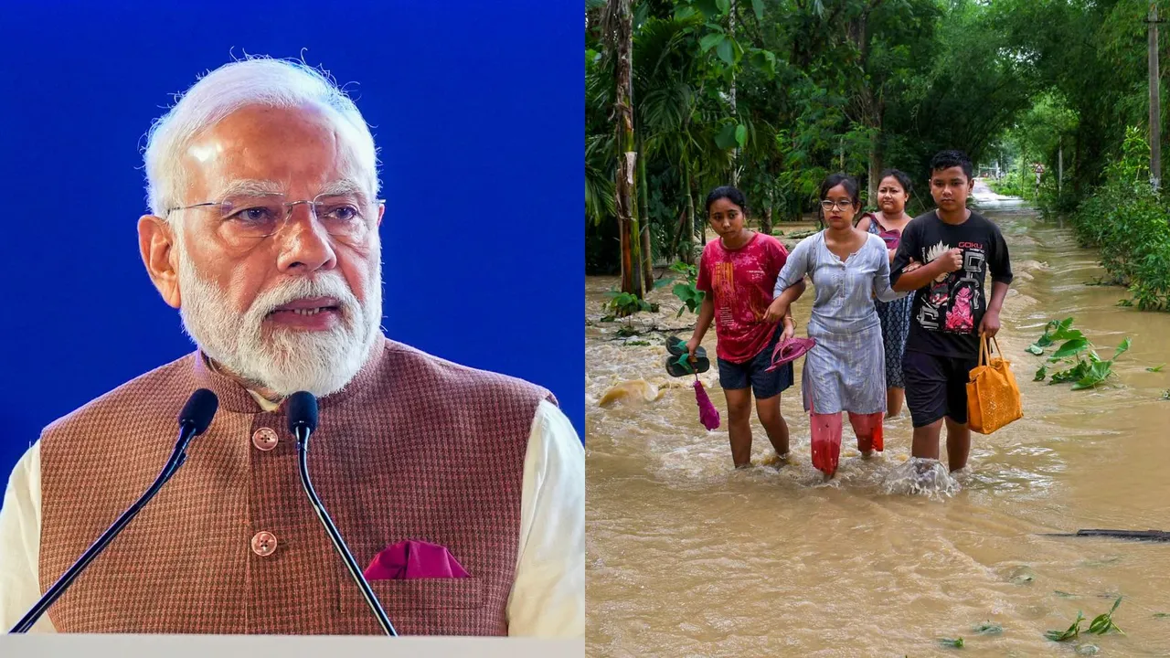 Narendra Modi Assam Floods