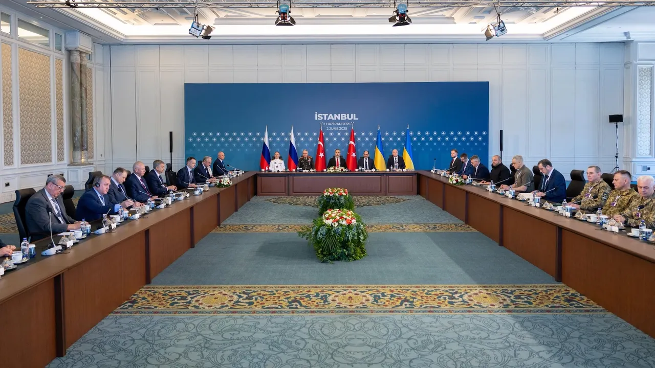 Ukraine and Russia hold talks in Instanbul on Monday, June 2, 2025.