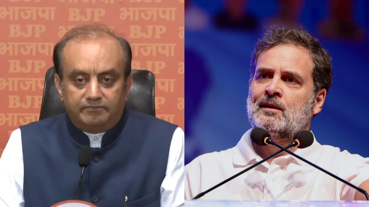 Sudhanshu Trivedi Rahul Gandhi