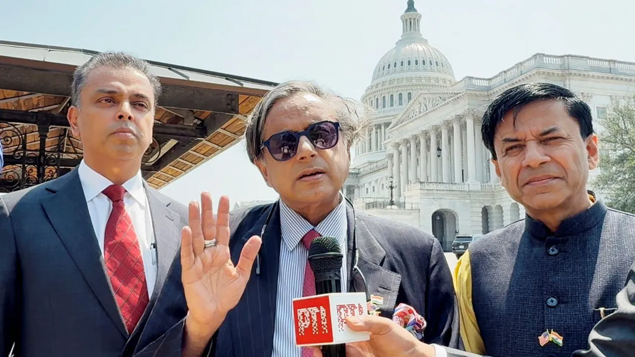 Shashi Tharoor All Party Delegation USA