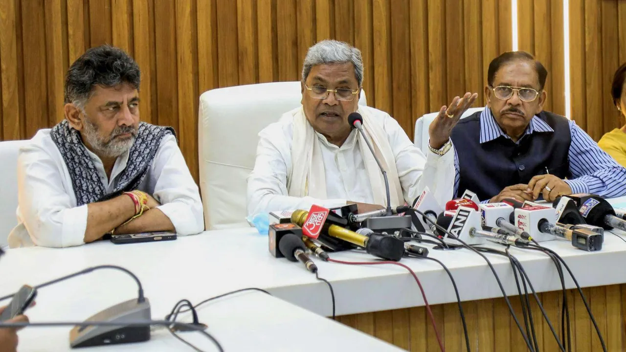 Siddaramaiah D K Shivakumar G Parameshwara Bengaluru Stampede