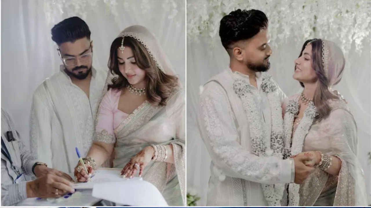 Hina Khan marries Rocky Jaiswal 