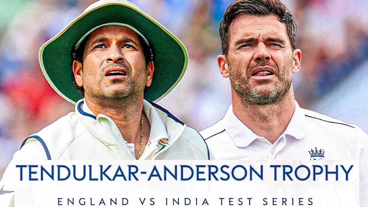 tendulkar anderson trophy India England test series