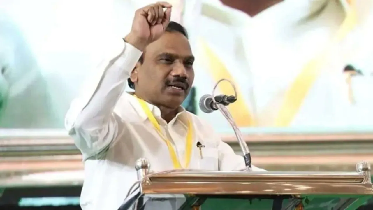 A Raja DMK Tamil Nadu