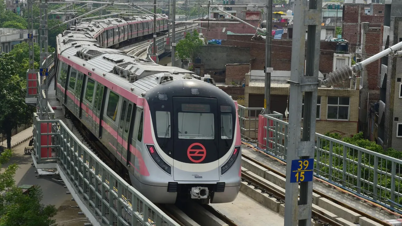 Delhi Metro Pink Line