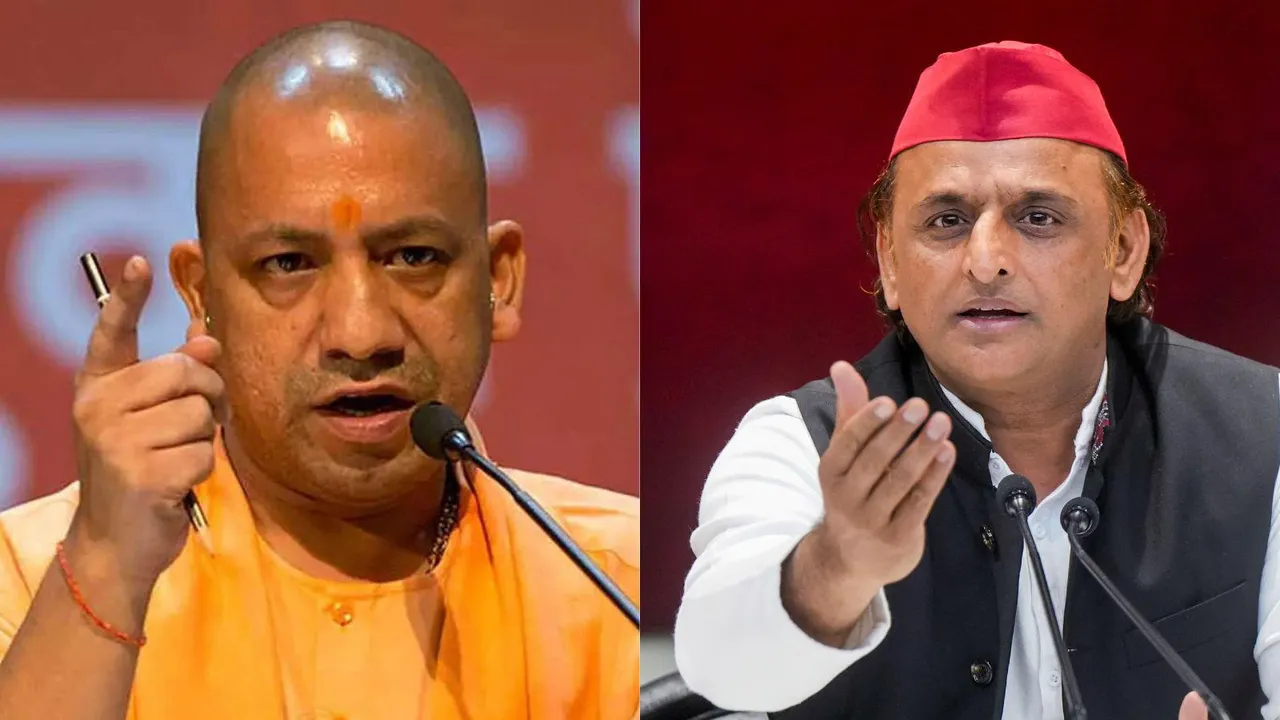 Yogi Adityanath Akhilesh Yadav Uttar Pradesh