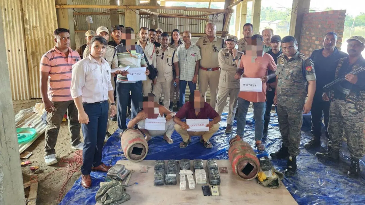 Cachar Drugs Seizure Assam