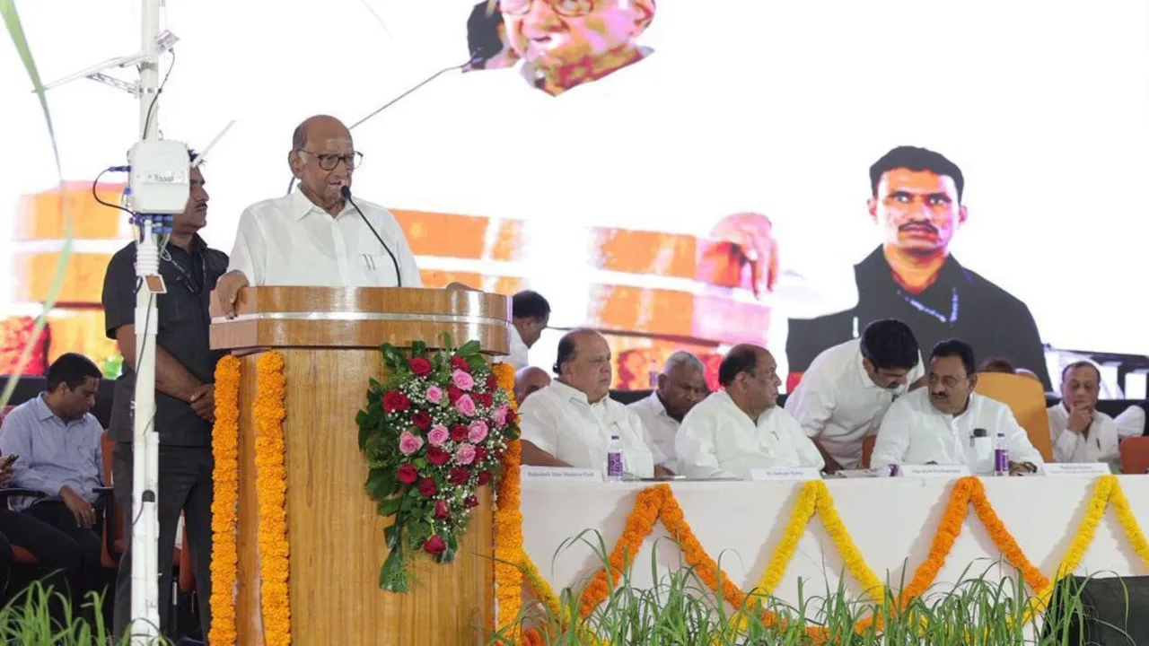 Sharad Pawar NCP SP Foundation Day