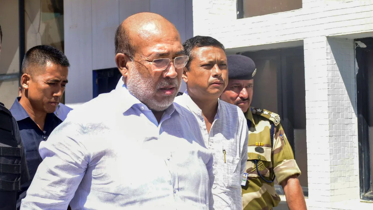 N Biren Singh Imphal Manipur