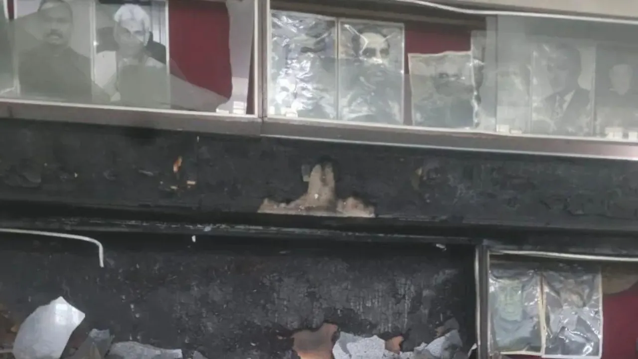 Jammu and Kashmir Assembly Fire